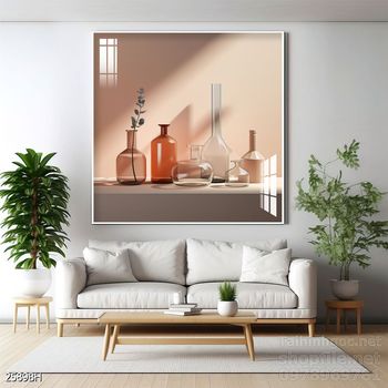 Tranh bình hoa đẹp decor trang trí tường