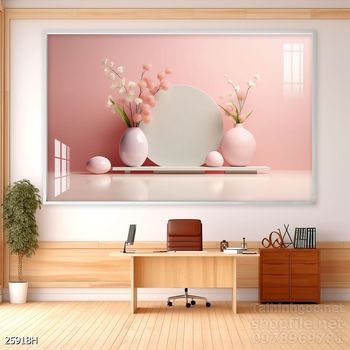 Tranh bình hoa hiện đại treo tường sang trọng ý nghĩa