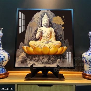 Tranh phật giáo decor trang trí tường phòng thờ