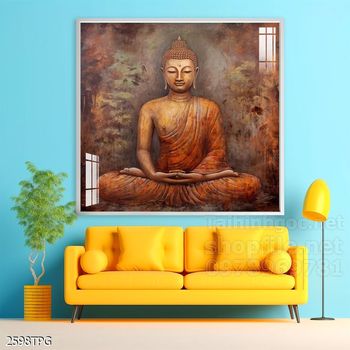 File tranh Phật giáo decor trang trí tường nhà phòng thờ