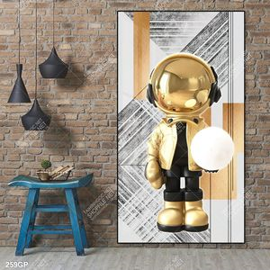 File tranh psd phi hành gia đẹp ấn tượng