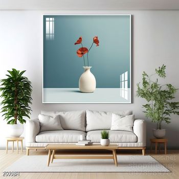 Mẫu tranh bình hoa sang trọng đẹp độc đáo