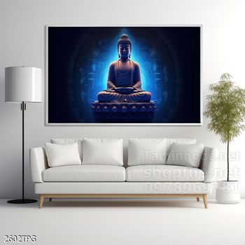 Tranh decor trang trí tường Phật giáo