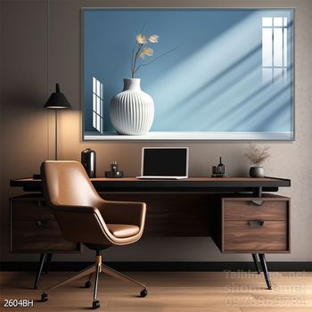 Mẫu tranh bình hoa trang trí tường đẹp tinh tế