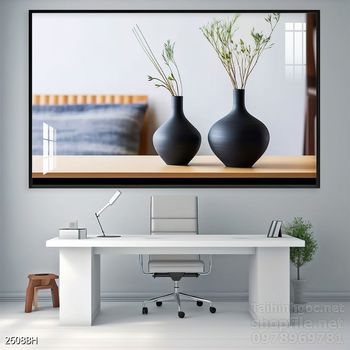 Mẫu tranh bình hoa treo tường đẹp nhất