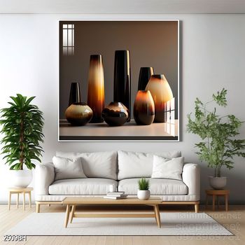 Tranh bình hoa đẹp decor trang trí tường