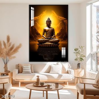 File tranh Phật giáo decor trang trí tường nhà phòng thờ