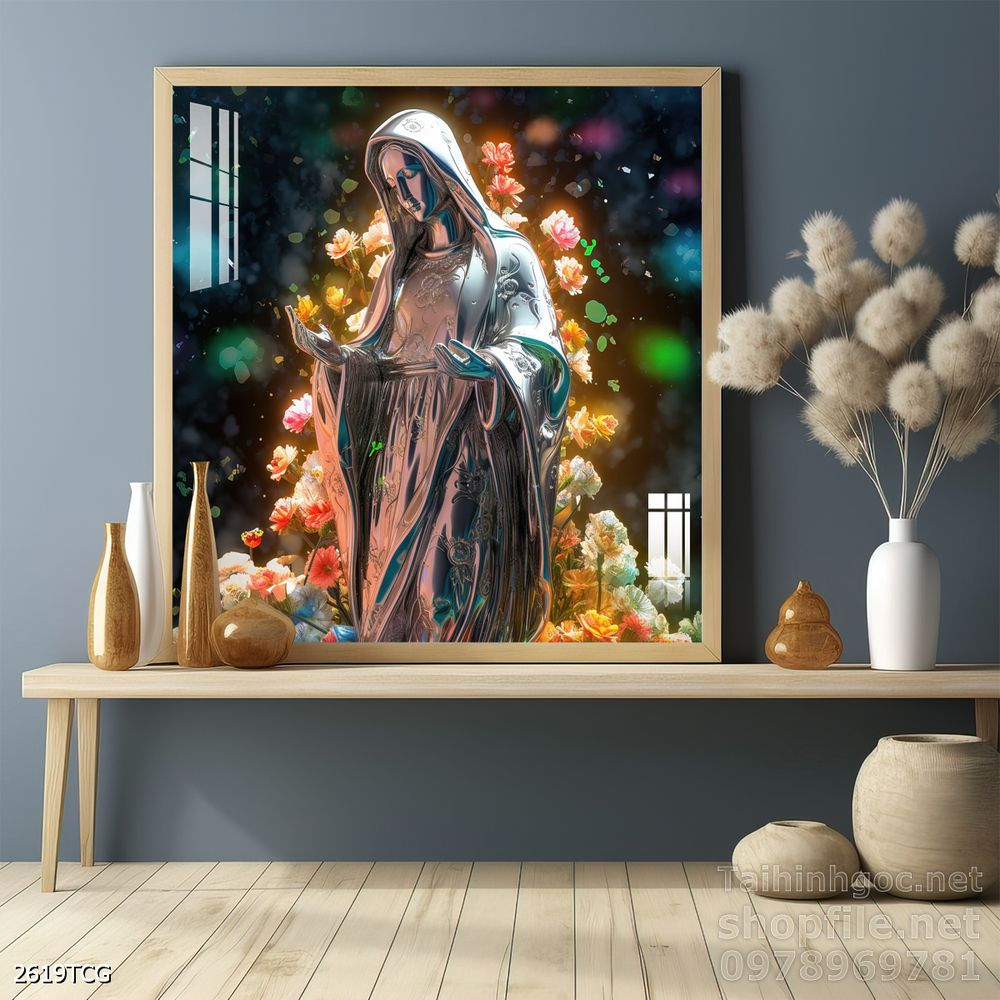 Tranh decor trang trí tường công giáo