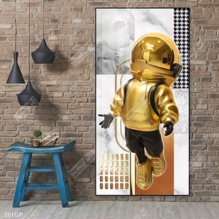 Tranh file gốc phi hành gia chất lượng cao