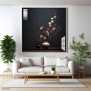 Tranh bình hoa đẹp decor trang trí tường