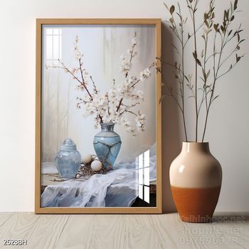 Tranh bình hoa đẹp