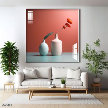 Tranh bình hoa hiện đại treo tường sang trọng ý nghĩa