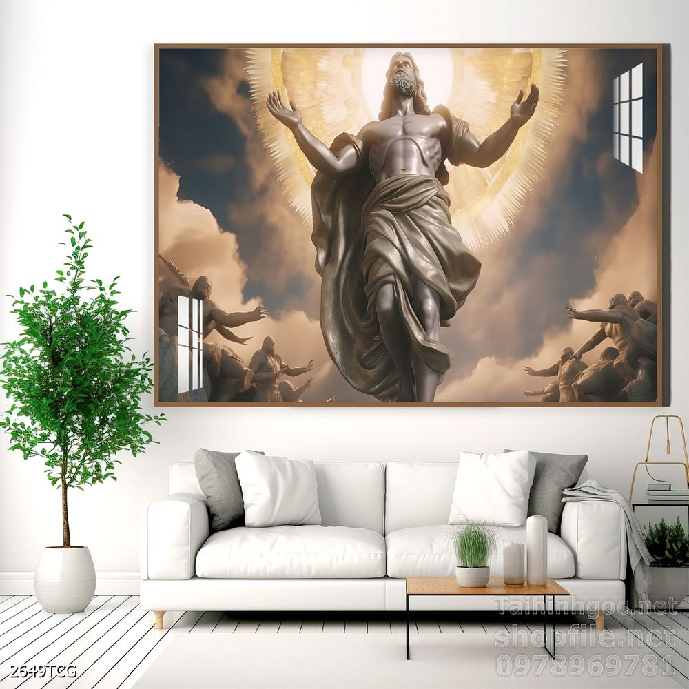 Tranh công giáo decor trang trí tường