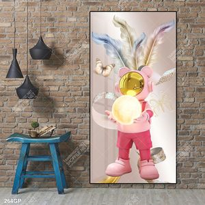 Tranh phi hành gia treo trang trí đẹp nổi bật