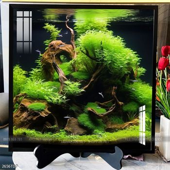 Tranh treo tường cá heo đại dương