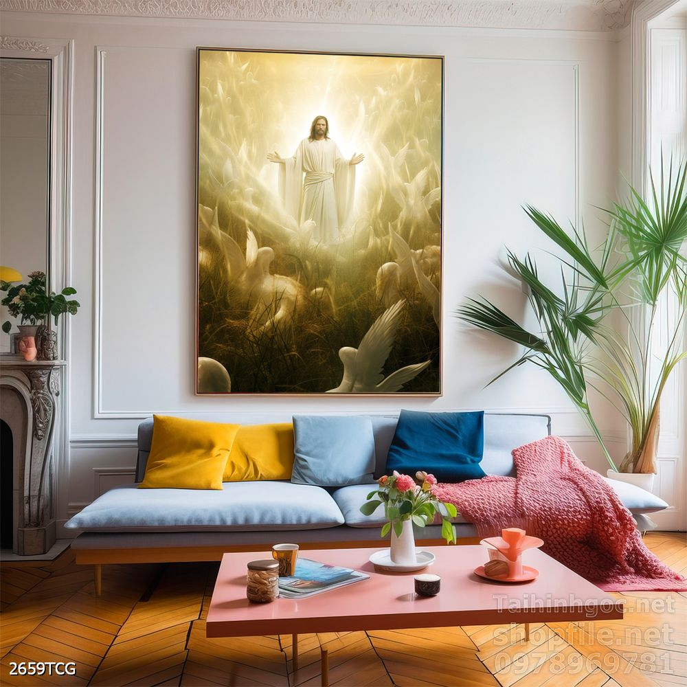 File tranh công giáo