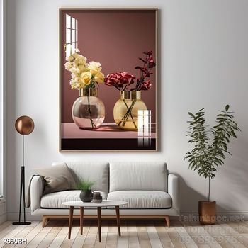 Mẫu tranh bình hoa treo tường đẹp nhất