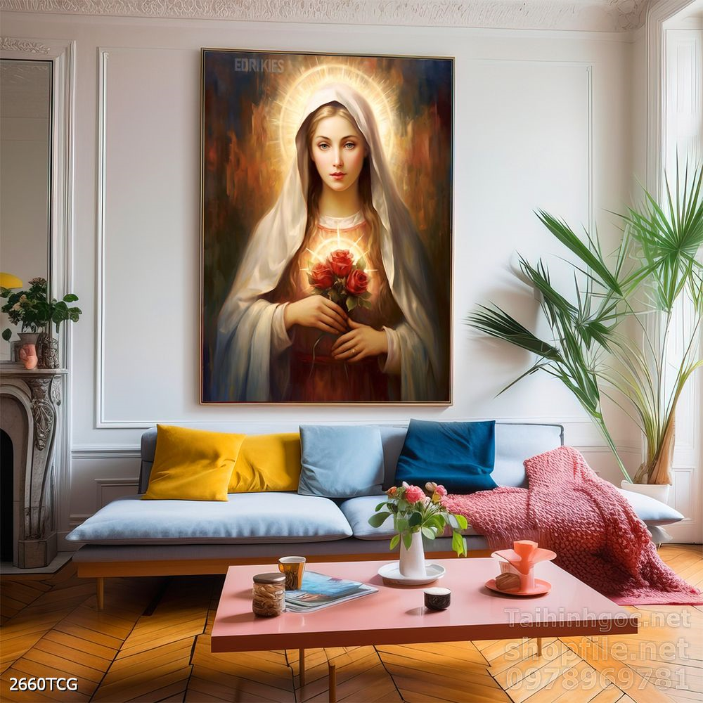 Tranh công giáo treo tường trang trí