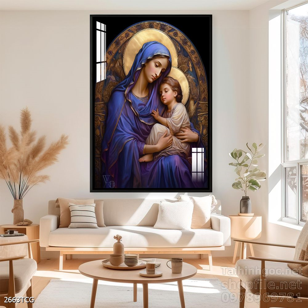 File tranh công giáo đẹp và ý nghĩa