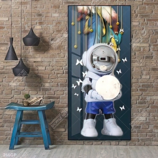 Tranh phi hành gia decor trang trí tường