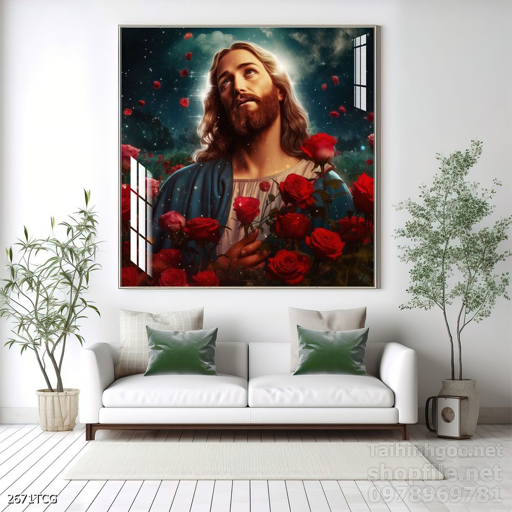 Tranh decor trang trí tường công giáo