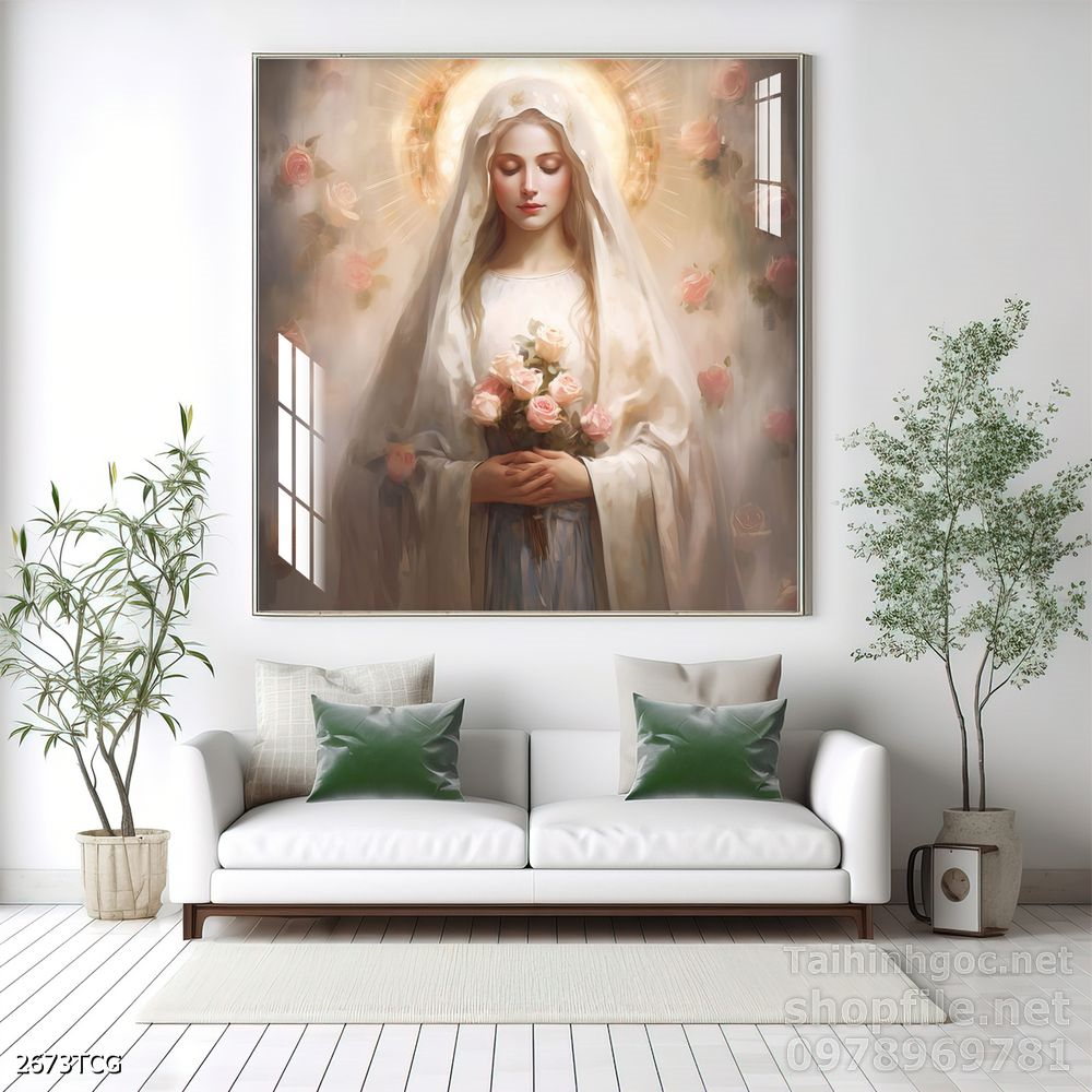 Tranh công giáo treo tường trang trí