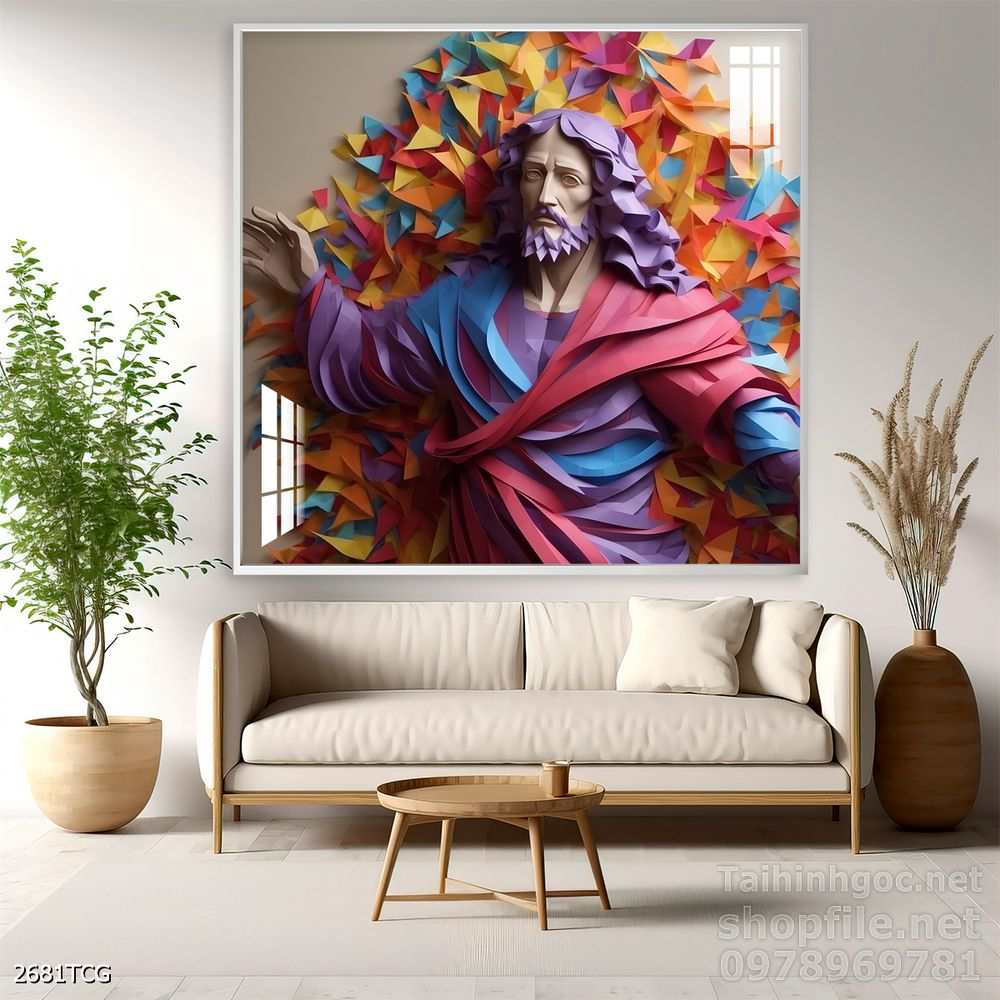 Tranh công giáo nghệ thuật đẹp và ý nghĩa