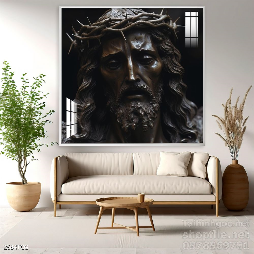 Tranh decor trang trí tường công giáo