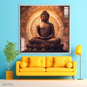 Tranh decor trang trí tường Phật giáo