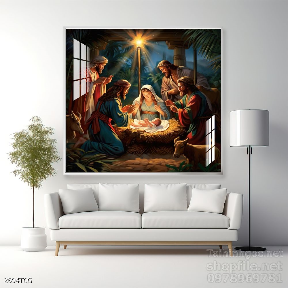 Tranh công giáo nghệ thuật đẹp và ý nghĩa