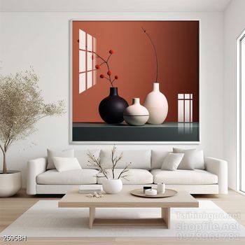 Tranh bình hoa đẹp