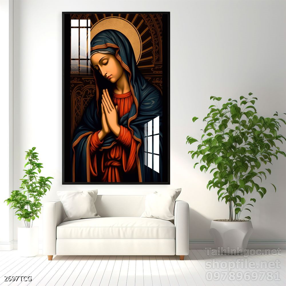 Tranh decor trang trí tường công giáo