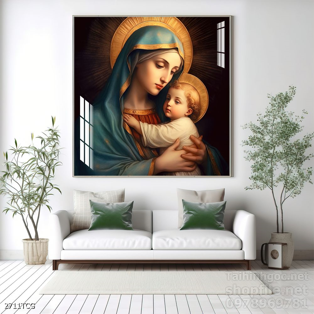 File tranh công giáo