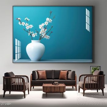 Tranh bình hoa đẹp