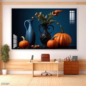 Mẫu tranh bình hoa sang trọng đẹp độc đáo