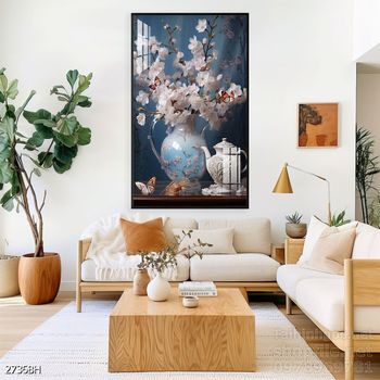 Tranh bình hoa trang trí phòng khách, phòng ăn đẹp