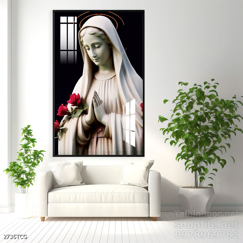 Tranh decor trang trí tường công giáo