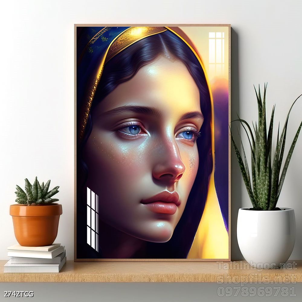 Tranh tranh trí tường công giáo sang trọng