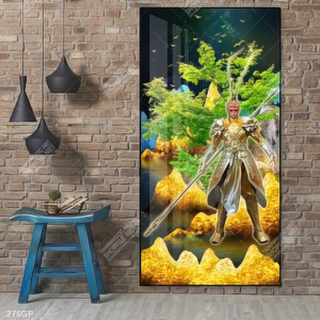 Tranh tề thiên đại thánh decor trang trí tường