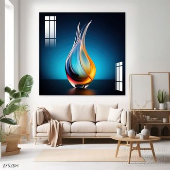 Mẫu tranh bình hoa sang trọng đẹp độc đáo