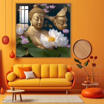 Tranh phật giáo decor trang trí tường phòng thờ