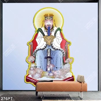 Tranh phòng thờ Ngọc Hoàng chất lượng cao