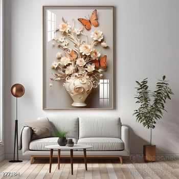 Tranh bình hoa đẹp