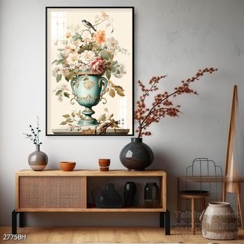 File tranh bình hoa nghệ thuật mẫu mới nhất