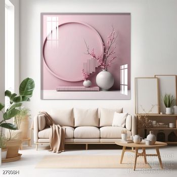 Mẫu tranh bình hoa sang trọng đẹp độc đáo