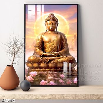 File tranh Phật giáo đẹp trang nghiêm