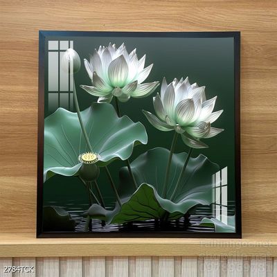 Tranh cá chép hoa sen treo tường mang nhiều ý nghĩa