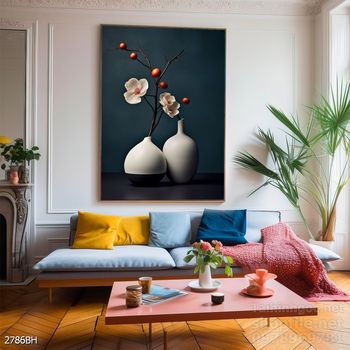 Tranh bình hoa đẹp