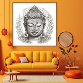 Tranh phật giáo decor trang trí tường phòng thờ