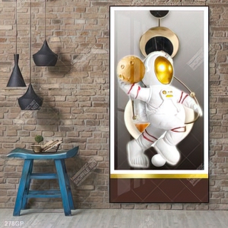 Tranh phi hành gia đẹp ấn tượng file gốc